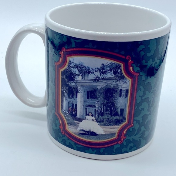 Vintage Gone with the Wind Coffee Mug Scarlett at Tara - Picture 2 of 5